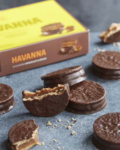 Havanna milk chocolate alfajores box (6 units)