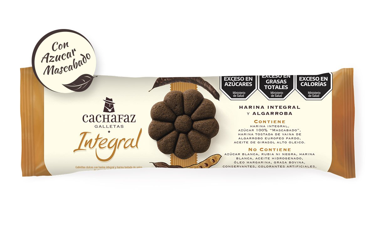 Cachafaz 100% whole-grain and vegan cookies