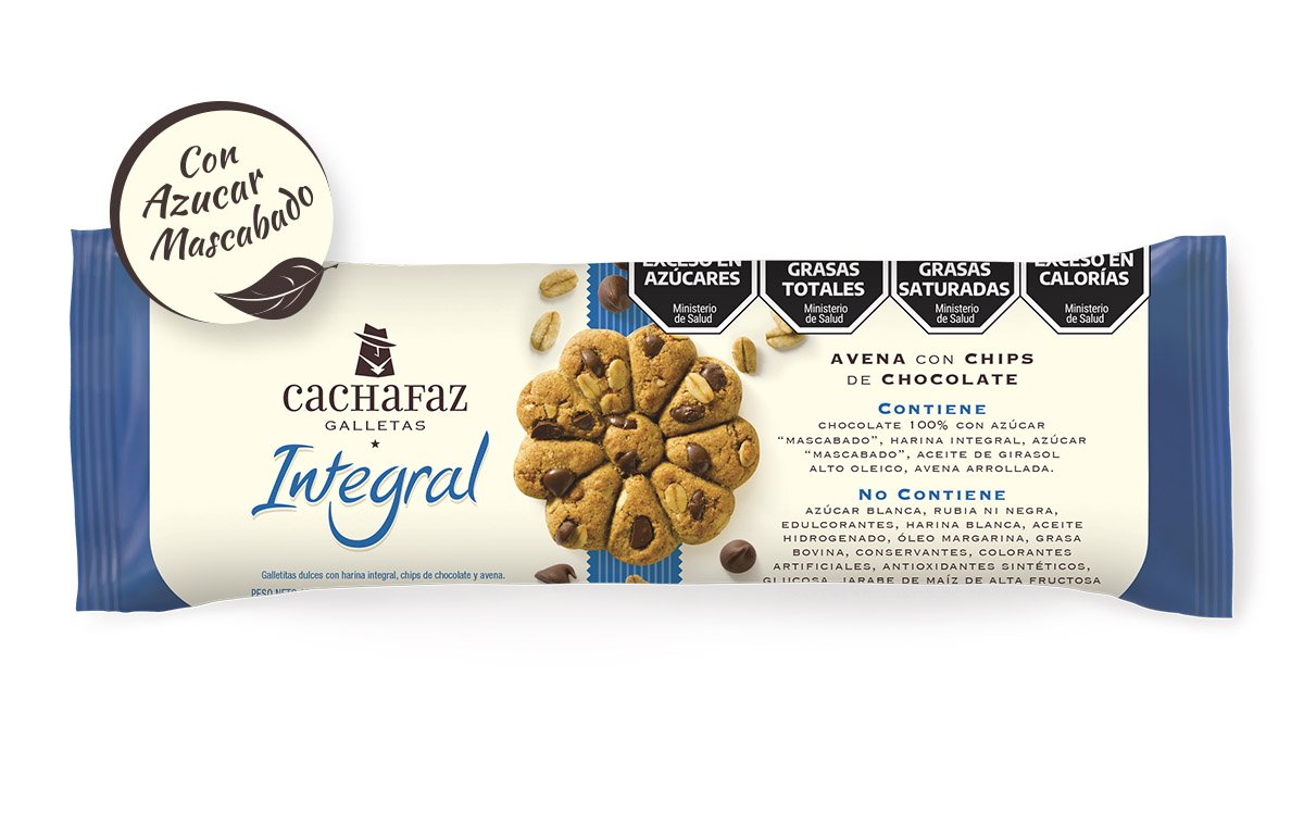 Cachafaz 100% whole-grain and vegan cookies