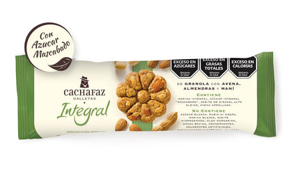 Cachafaz 100% whole-grain and vegan cookies