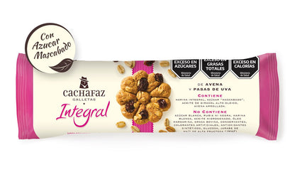 Cachafaz 100% whole-grain and vegan cookies