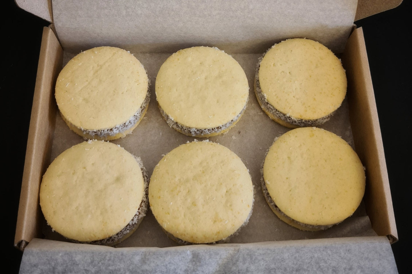 All Vanilla (Maicena) alfajores box